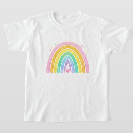 Leuk Regenboog Kinderen T-shirt (Laagn)