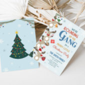 Leuk rendier kerstfeest kaart