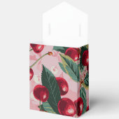 Leuk Retro 'Cherry Pop' Roze Bedankdoosjes (Open)