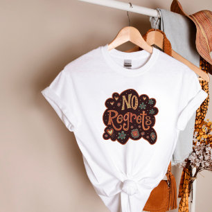 Leuk Retro Geen Spijt Leuk Inspirivity T-shirt