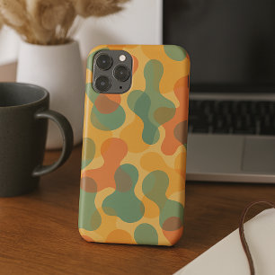 Leuk Retro Klassiek Amorf Vorm Kunstpatroon Case-Mate iPhone Case