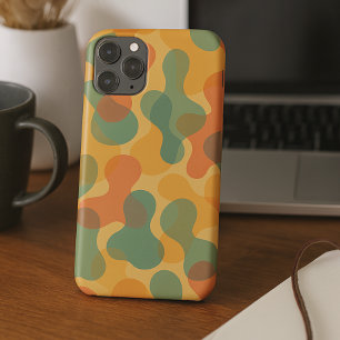 Leuk Retro Klassiek Amorf Vorm Kunstpatroon Case-Mate iPhone Case