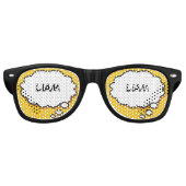 Leuk retro stripboek Think Bubble Retro Zonnebril (Voorkant)