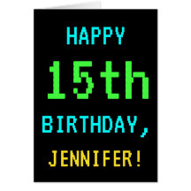 Leuk /Retro Videogame Look 15e Verjaardag