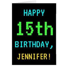 Leuk /Retro Videogame Look 15e Verjaardag