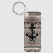 leuk reusachtig nautisch ANCHOR MET NAAM | SLEUTEL Sleutelhanger (Voorkant)