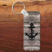 leuk reusachtig nautisch ANCHOR MET NAAM | SLEUTEL Sleutelhanger (Voorkant)