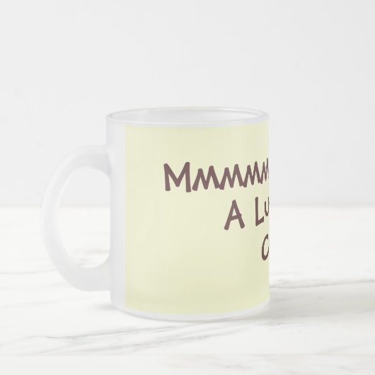 Leuk rijmen slang thee drink tekst slogan ontwerp matglas koffiemok (Links)