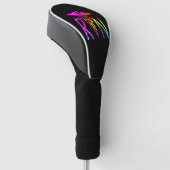 Leuk RN Geregistreerd Verpleegkundige Tshirt Golfheadcover (Schuin)