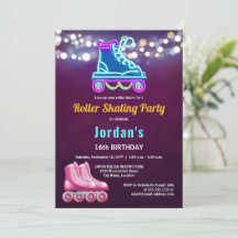 Leuk rolschaatsen verjaardagsfeestje