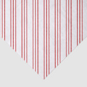 Leuk Rood & Wit Snoep Kan Stripe Feestelijke Kerst Tissuepapier (Detail)