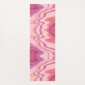 Leuk Roze Abstract Modern Girly Inspirivity Yogamat (Achterkant)