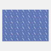 Leuk Roze Blauw Bakken Utensils & Marmeren Glaze C Inpakpapier Vel (Voorkant 2)