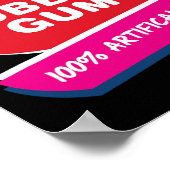 Leuk Roze Bubble Gum Halloween Kostuum Poster (Hoek)