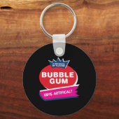 Leuk Roze Bubble Gum Halloween Kostuum Sleutelhanger (Voorkant)