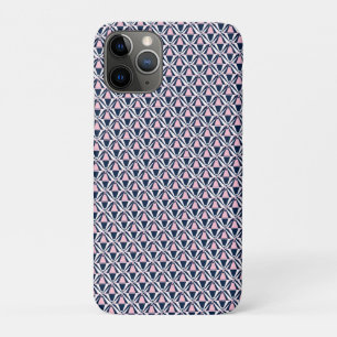 Leuk roze en blauw patroon Case-Mate iPhone case