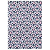 Leuk roze en blauw patroon klembord (Achterkant)