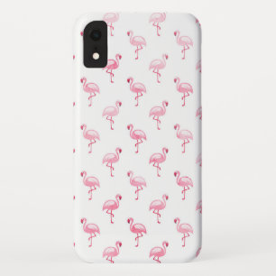 Leuk Roze en Wit Flamingo patroon Case-Mate iPhone Case