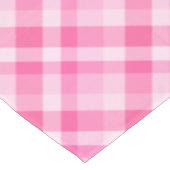 Leuk Roze Plaid Patroon Klein Tafelkleed (Gekanteld)