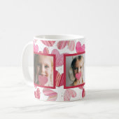 Leuk Roze & Rood Hart & Foto Koffiemok (Voorkant links)