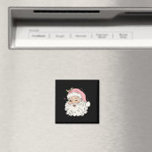 Leuk Roze Sinterklaas Roze Kerst Mannen WO Magneet (Insitu (Vaatwasser))