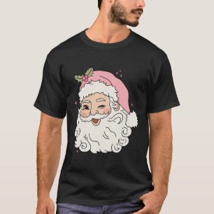 Leuk  Roze Sinterklaas Roze Kerst Mannen WO T-shirt