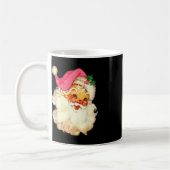 Leuk  Roze Sinterklaas Roze Kerstmis Design Koffiemok (Links)