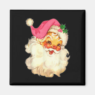 Leuk  Roze Sinterklaas Roze Kerstmis Design Magneet