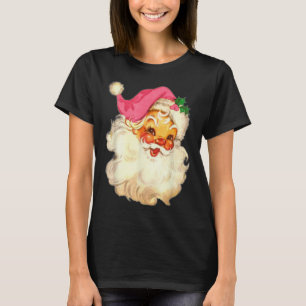 Leuk  Roze Sinterklaas Roze Kerstmis Design T-shirt