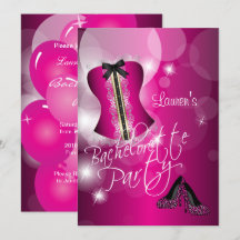 Leuk roze vrijgezellenfeest