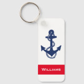 leuk RWB nautical ANCHOR MET NAAM | SLEUTELHANGER (Voorkant)