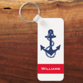 leuk RWB nautical ANCHOR MET NAAM | SLEUTELHANGER (Voorkant)