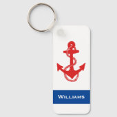 leuk RWB nautical ANCHOR MET NAAM | SLEUTELHANGER (Voorkant)