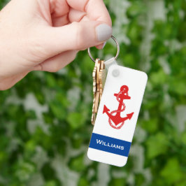 leuk RWB nautical ANCHOR MET NAAM | SLEUTELHANGER