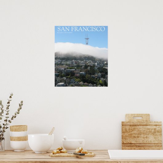 Leuk San Francisco Poster! Poster (Keuken)