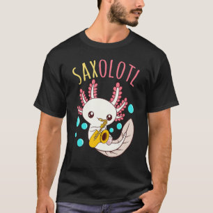 Leuk saxofoon dier voor muzieklub en saxofoon t-shirt