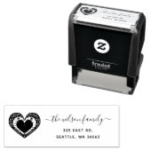 Leuk Scandinavisch hart Noords retour adres Zelfinktende Stempel (In situ)