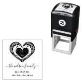 Leuk Scandinavisch hart Noords retour adres Zelfinktende Stempel (In situ)