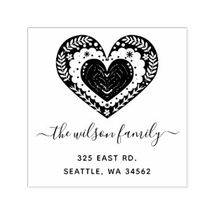 Leuk Scandinavisch hart Noords retour adres Zelfinktende Stempel