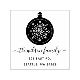 Leuk Scandinavisch ornament Noords retour adres Zelfinktende Stempel