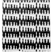 Leuk schaakspel Douchegordijn (Voorkant)