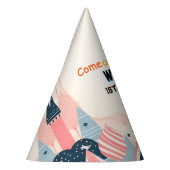 leuk schattig kinder Carnaval Circus Show 1e Verja Feesthoedjes (Links)