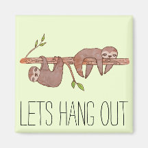 Leuk Schattig paar baby luiaards op een boomtak