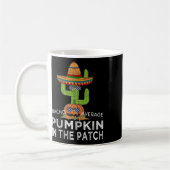 Leuk Schattige Halloween Herfst Gezegde Leuke pomp Koffiemok (Links)
