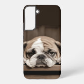 Leuk Schattige Sad Depressed Dog Pet Animal Samsung Galaxy Hoesje