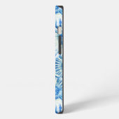 Leuk schelp patroon iPhone hoesje (Linkerkant)
