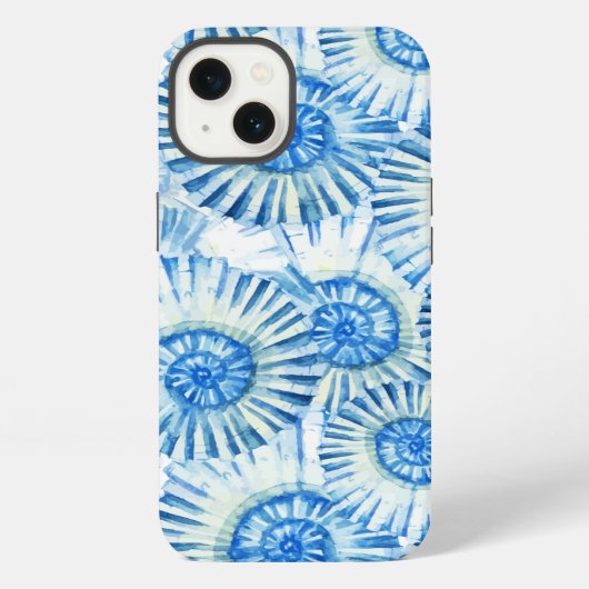 Leuk schelp patroon iPhone hoesje (Achterkant)