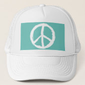 leuk schilder PEACE SYMBOL | Trucker Hat Trucker Pet (Voorkant)