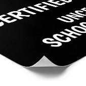 Leuk School Leven voor Leraren Poster (Hoek)