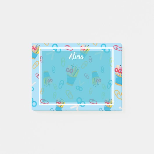 Leuk schoolthema post-it® notes (Voorkant)